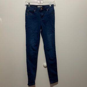 Women’s blue jean leggings (jeggings)
